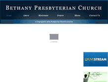 Tablet Screenshot of bethanypca.org